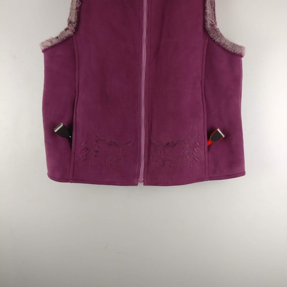 Northern Lifestyles Canadian brand Sherpa Vest Sherpa jacket, Penny Lane fauxfur - Picture 4 of 12